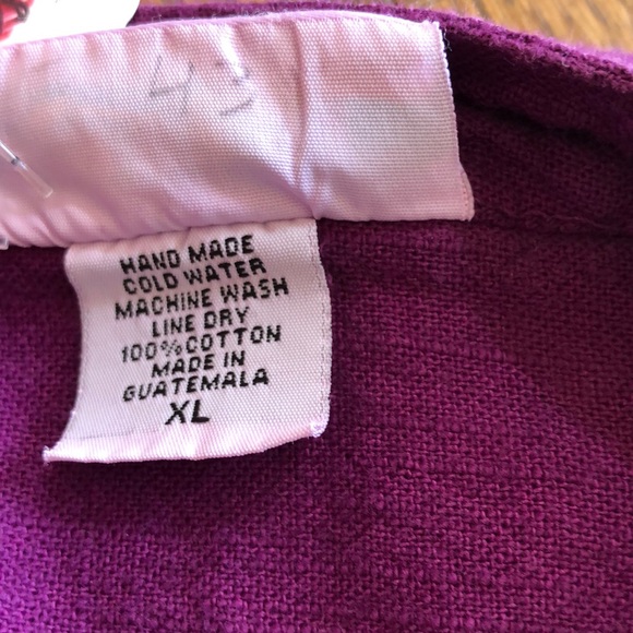 NWT Embroidered Designs handcrafted tunic top - Picture 6 of 6